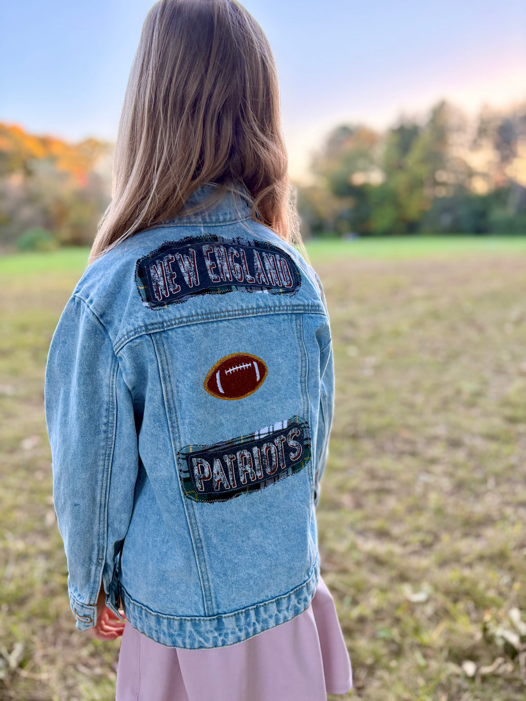Mini Patriots Denim Jacket