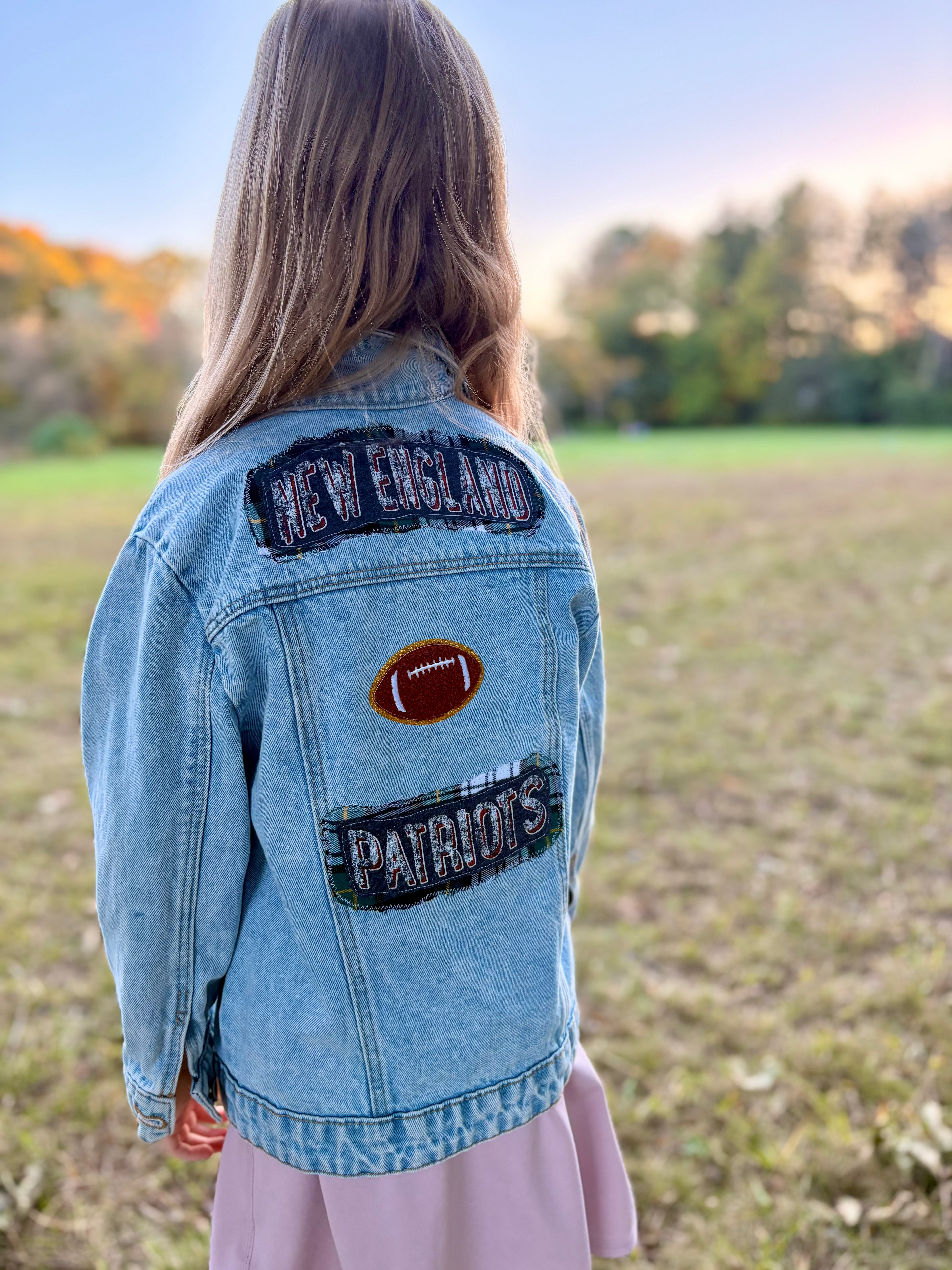 Mini Patriots Denim Jacket