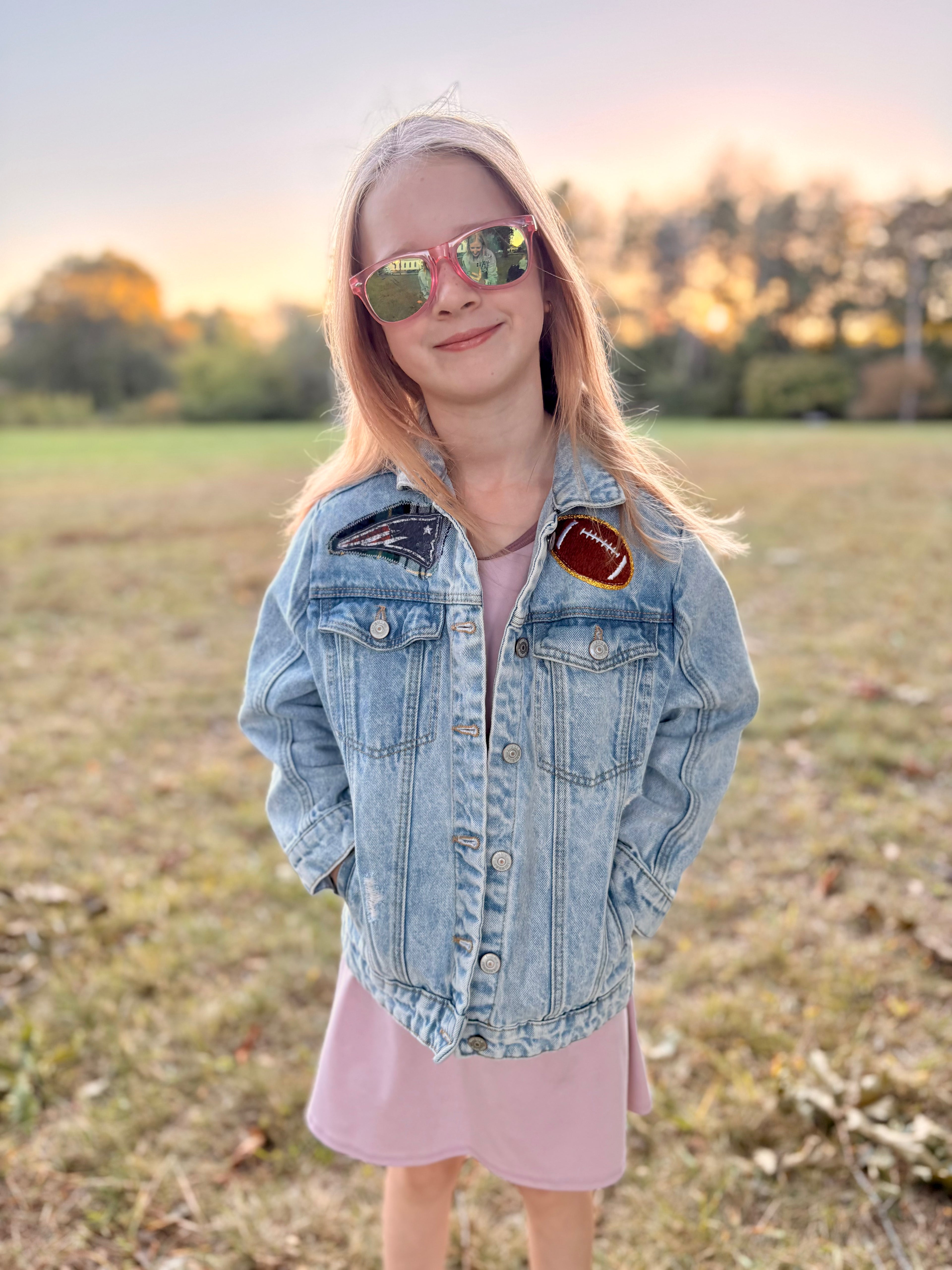 Mini Patriots Denim Jacket