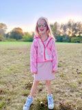 Mini Princess Hooded Quilt Coat