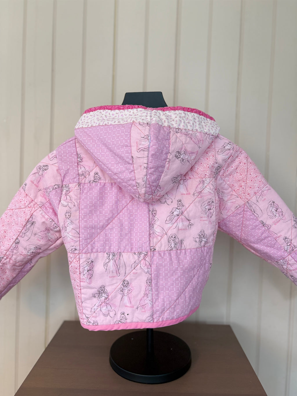 Mini Princess Hooded Quilt Coat