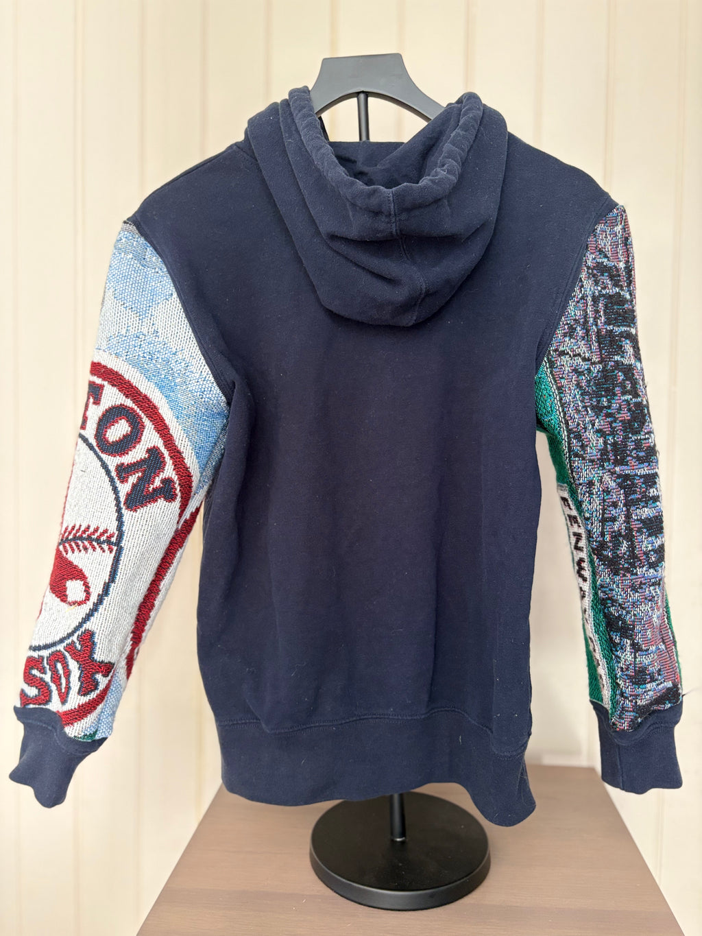 Red Socks Blanket Sleeve Hoodie