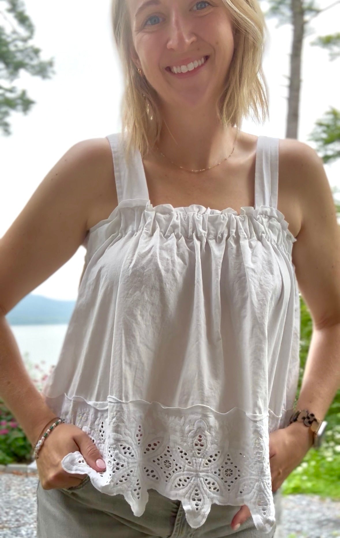 The Curtain Crop Top