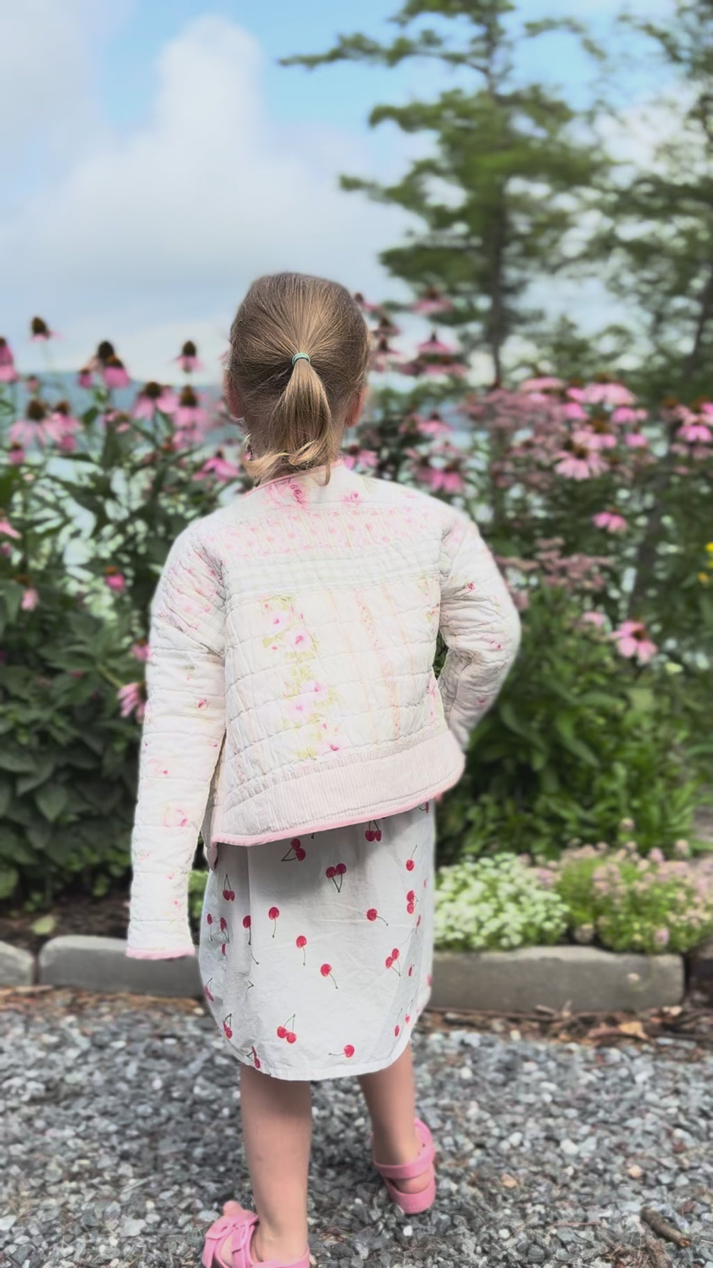 The Mini Cottage Bloom Coat